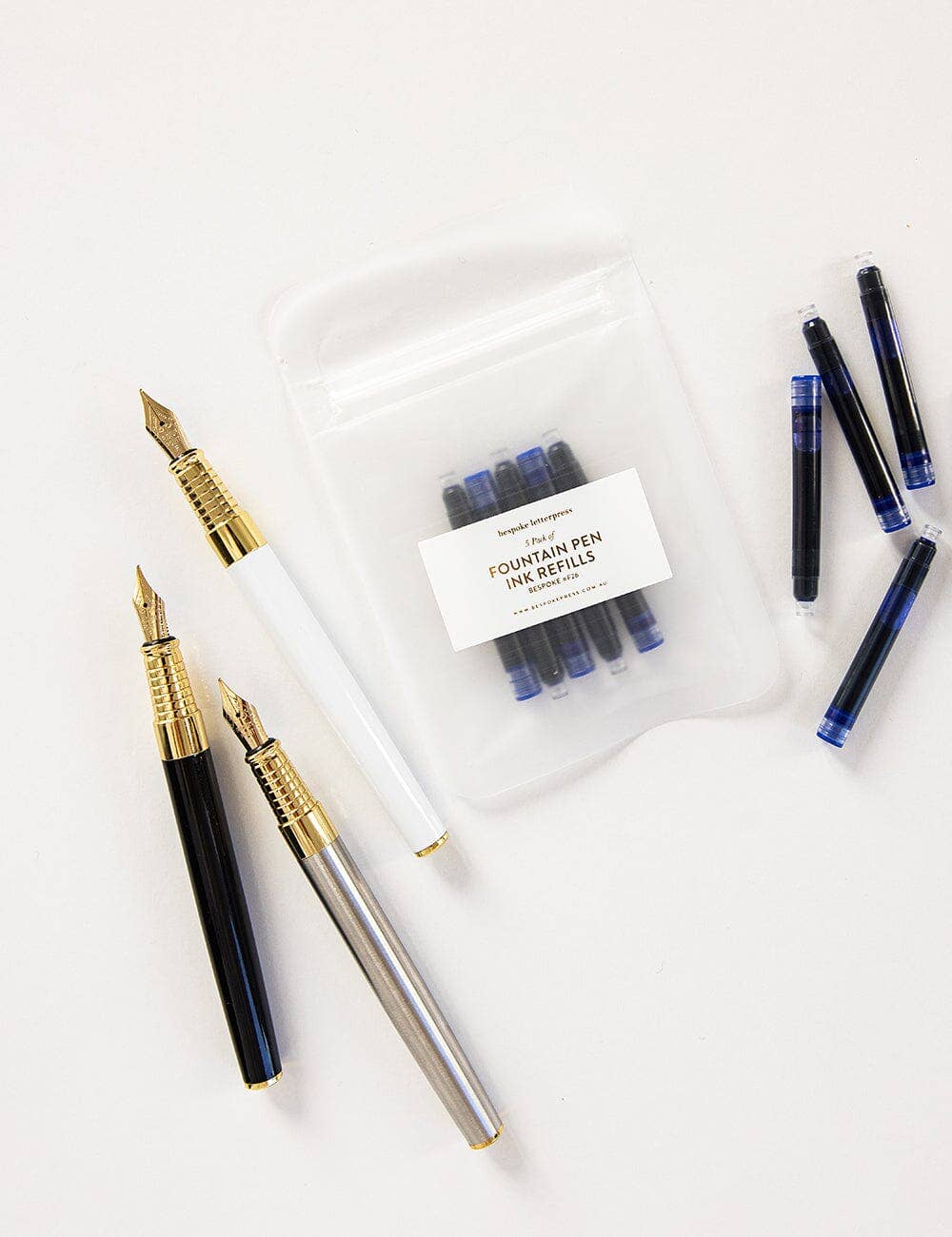 Bespoke Letterpress - Wholesale Pen - Witte vulpen (in doos)6