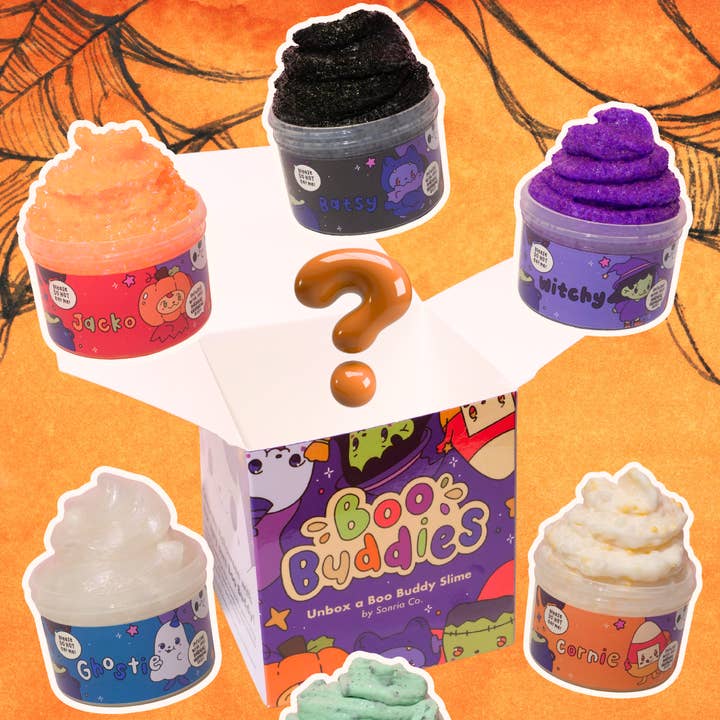 Série BOO BUDDIES - Caixa Surpresa Sonria Slime por atacado de Sonria Slime LLC