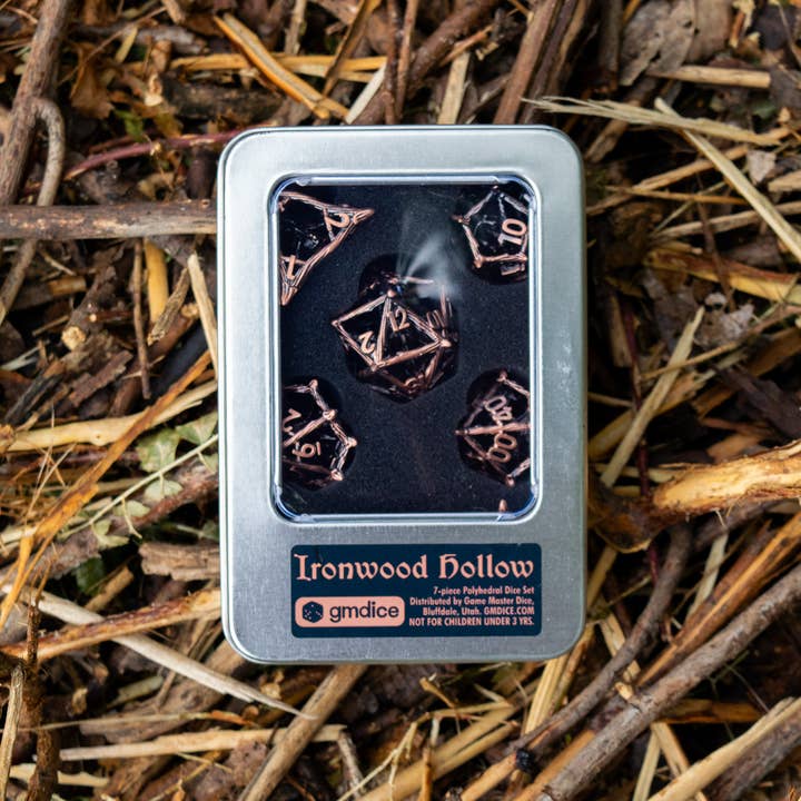 Game Master Dice - Wholesale Dice - Ironwood Hollow Metal Dice Set2