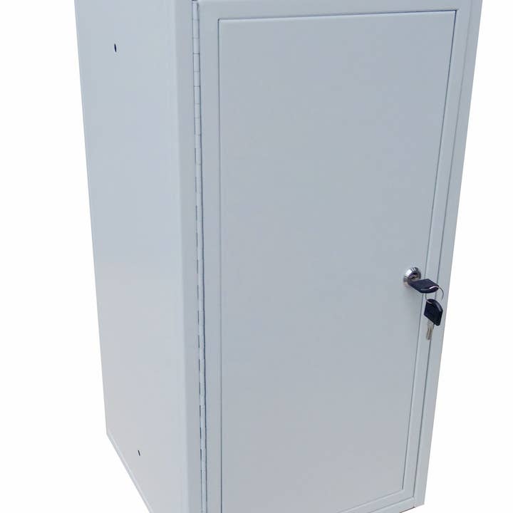 Metal Donation Charity Box Storage Bin Locker Cabinet 11551 for wholesale by FIXTUREDISPLAYS