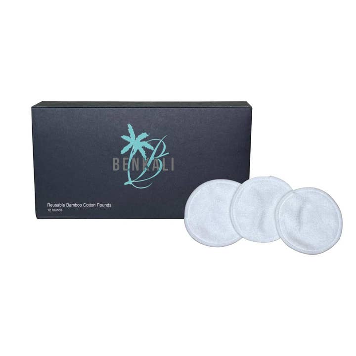 Herbruikbare bamboe katoenen rondes voor wholesale door BENKALI Beauty