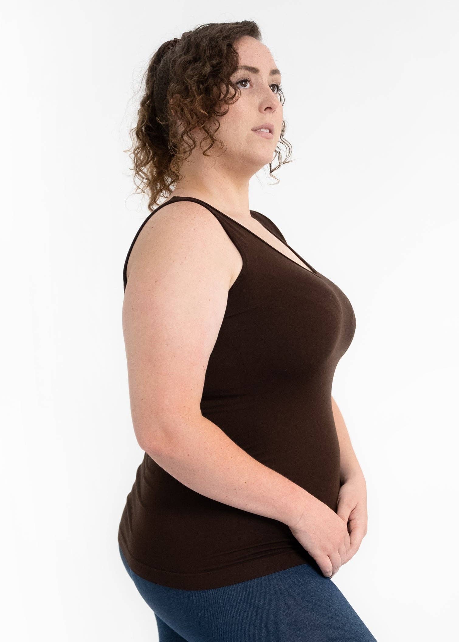 ELIETIAN - Wholesale Tank Top - Women's - Reversible Tank - Curvy Fit40