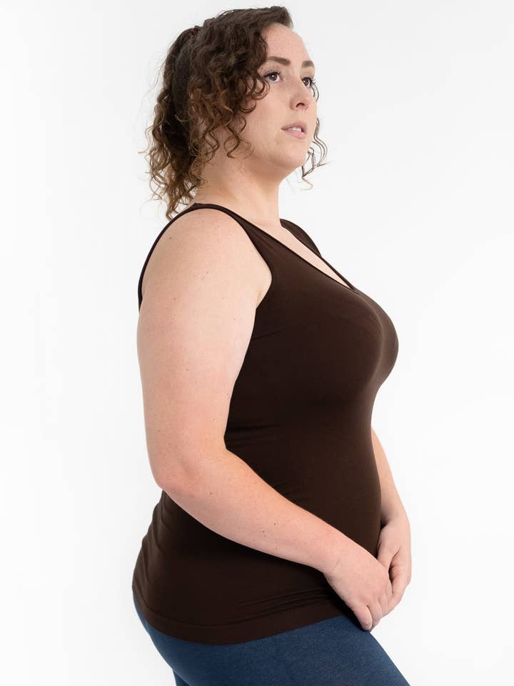 ELIETIAN - Wholesale Tank Top - Women's - Reversible Tank - Curvy Fit40