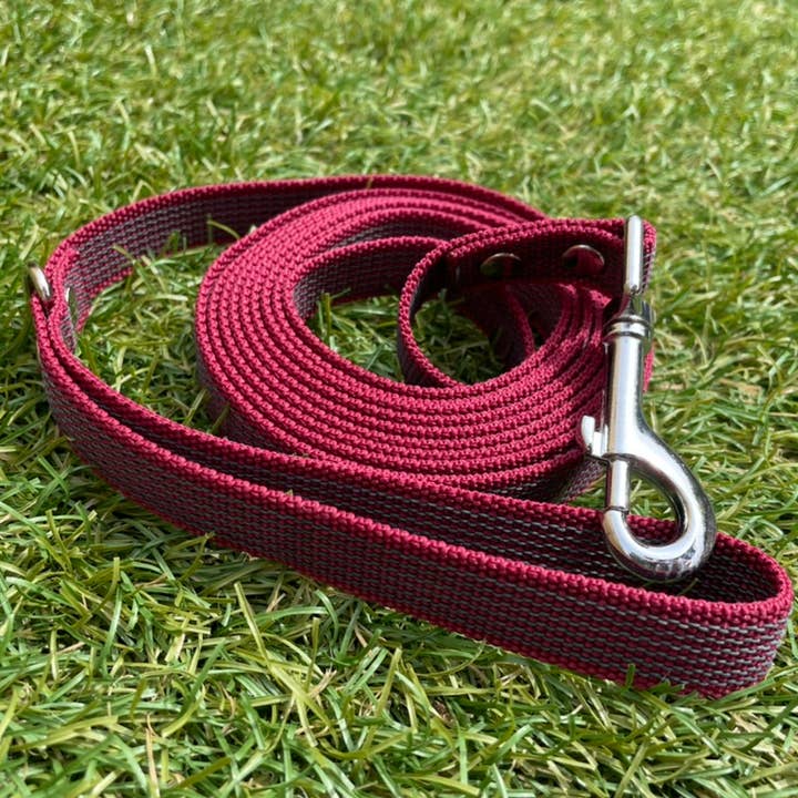Dog Leash - Non-Slip Leash - Wine Red - Training - Tracking Line for wholesale by Four Paws Boutique