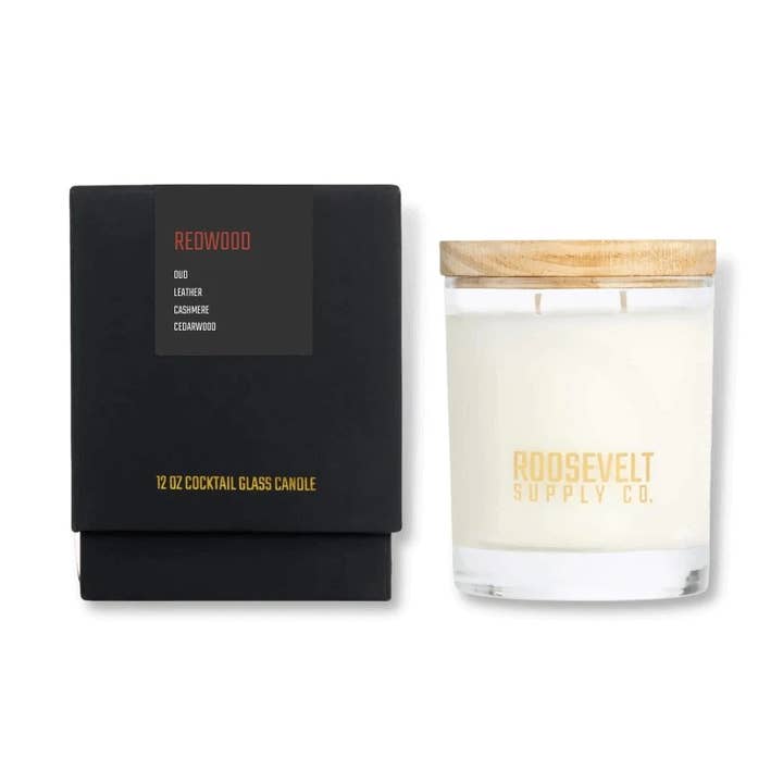 The Roosevelts Candle Co - Wholesale Jar/Filled Candle - Redwood National Park Candle2