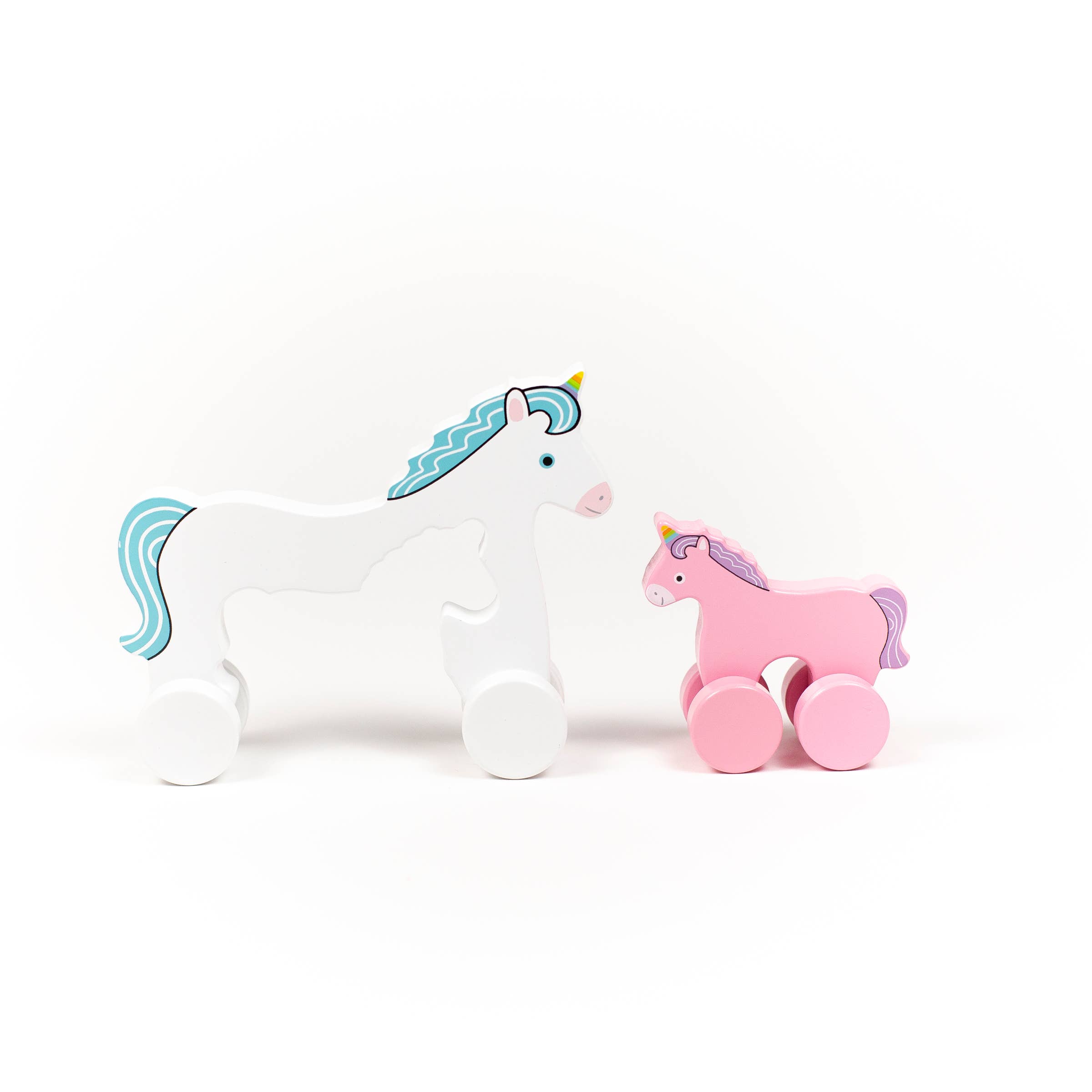 Jack Rabbit Creations - Vente Jouet en bois – enfant - Rouleau en bois Big & Little Licorne4