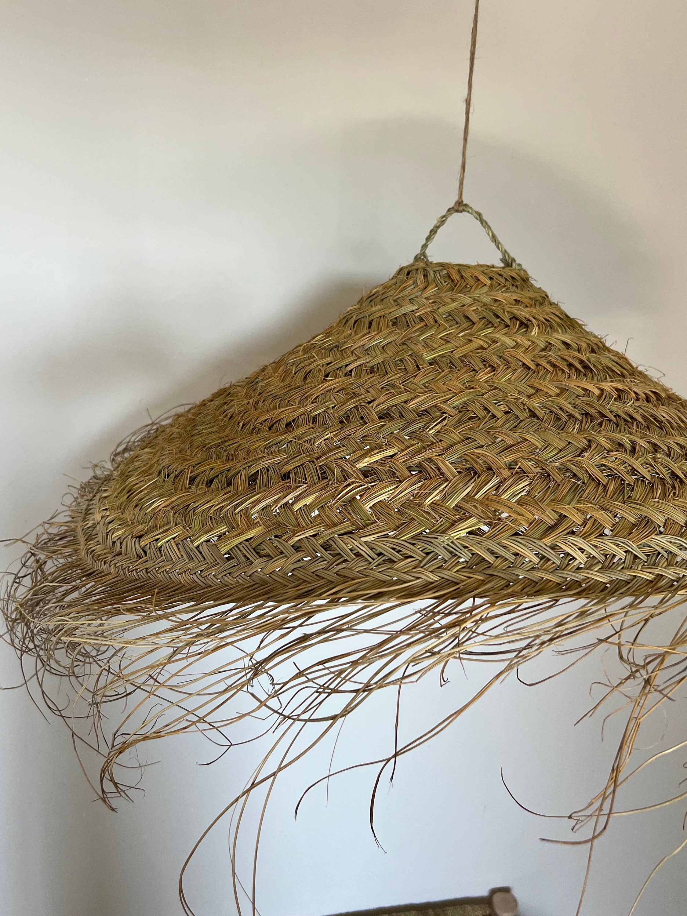 martitec - Wholesale Chandelier/Hanging Light - Wicker pendant light, 80 cm Parasol light fixture, lampshade1