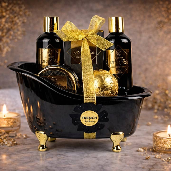 Badset MISTIChic Patchouli – cosmetisch bad, 5-delig voor wholesale door FRENCH TENDANCE