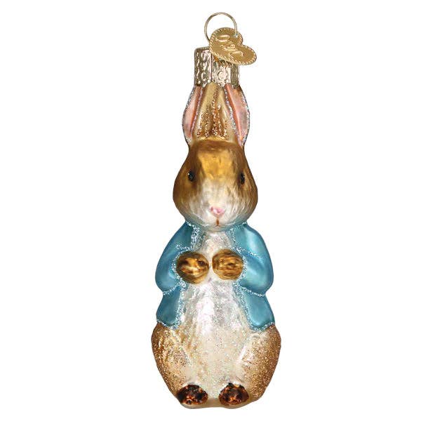 Peter Rabbit Ornament Old World Christmas 12686 for wholesale by Trendy tree