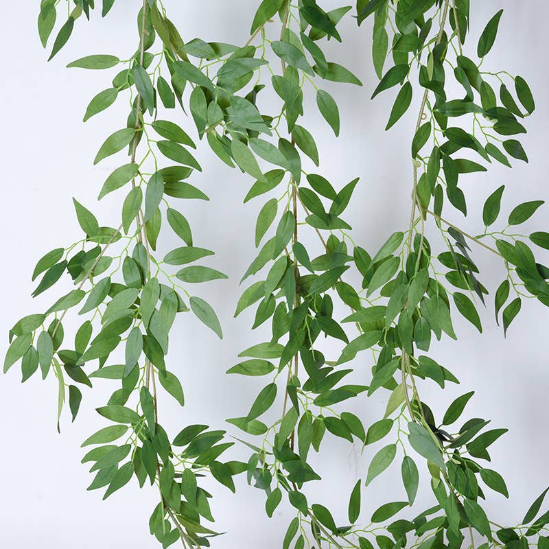 Sweet Home Deco - Wholesale Artificial Plant - 71''L Silk Eucalyptus Leaves Garland, Fake Greenery Garland7