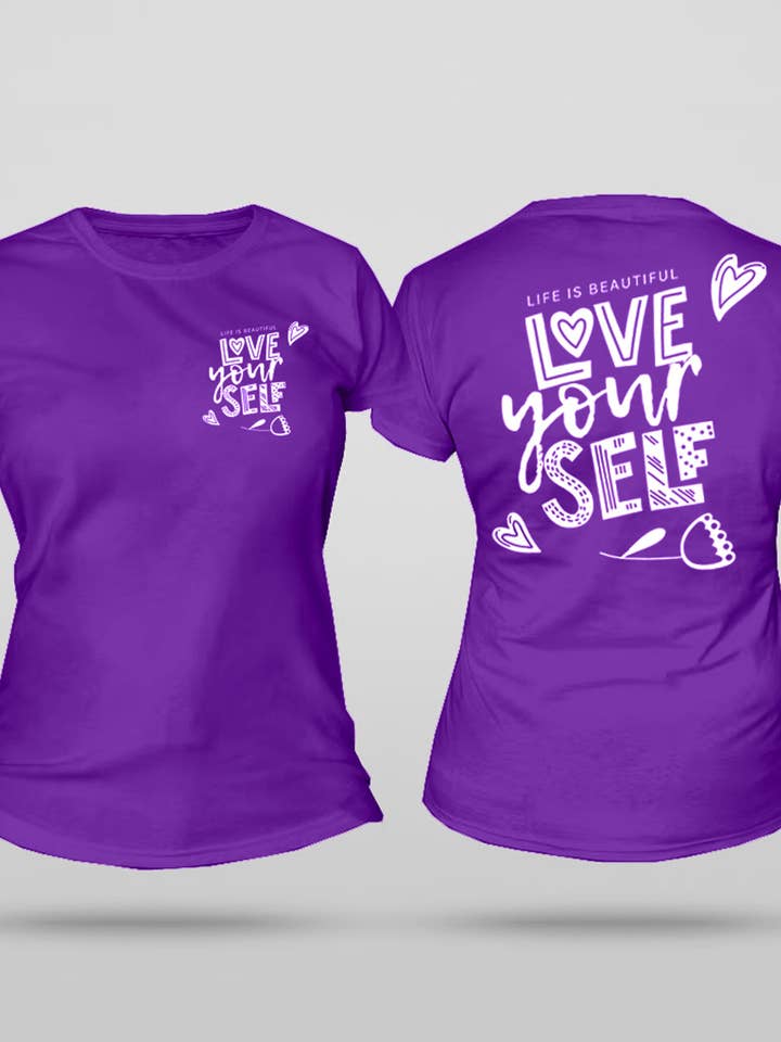 Love Yourself Lounge Tee
for wholesale by Live Fly Clothing
