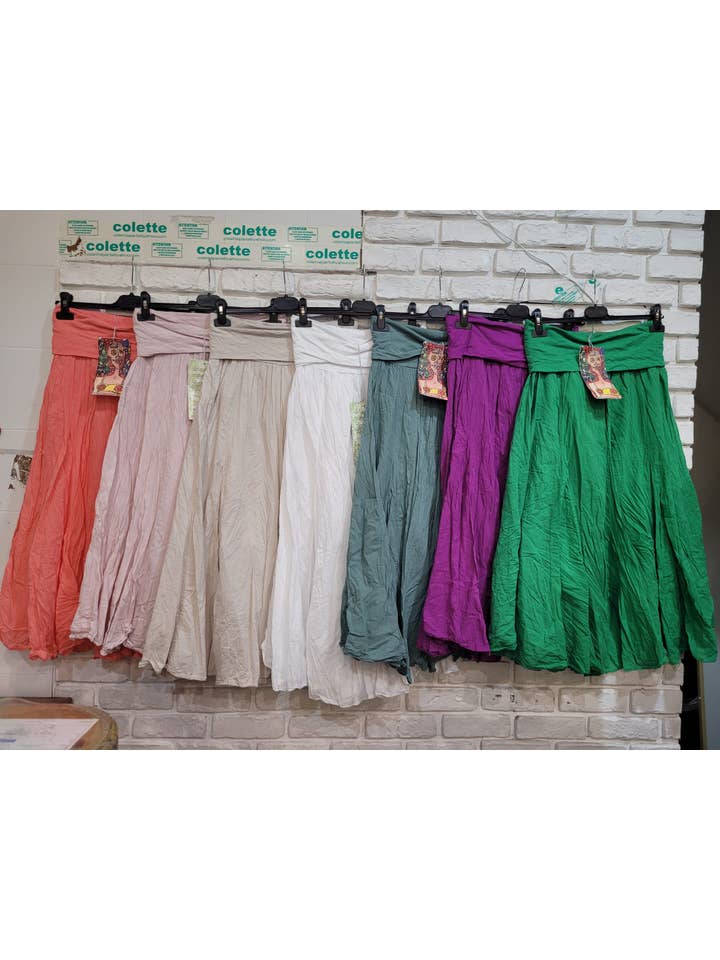 la maison des fibres naturelles – wholesale Kjol - Dam – 100% bomullskjol 6535826