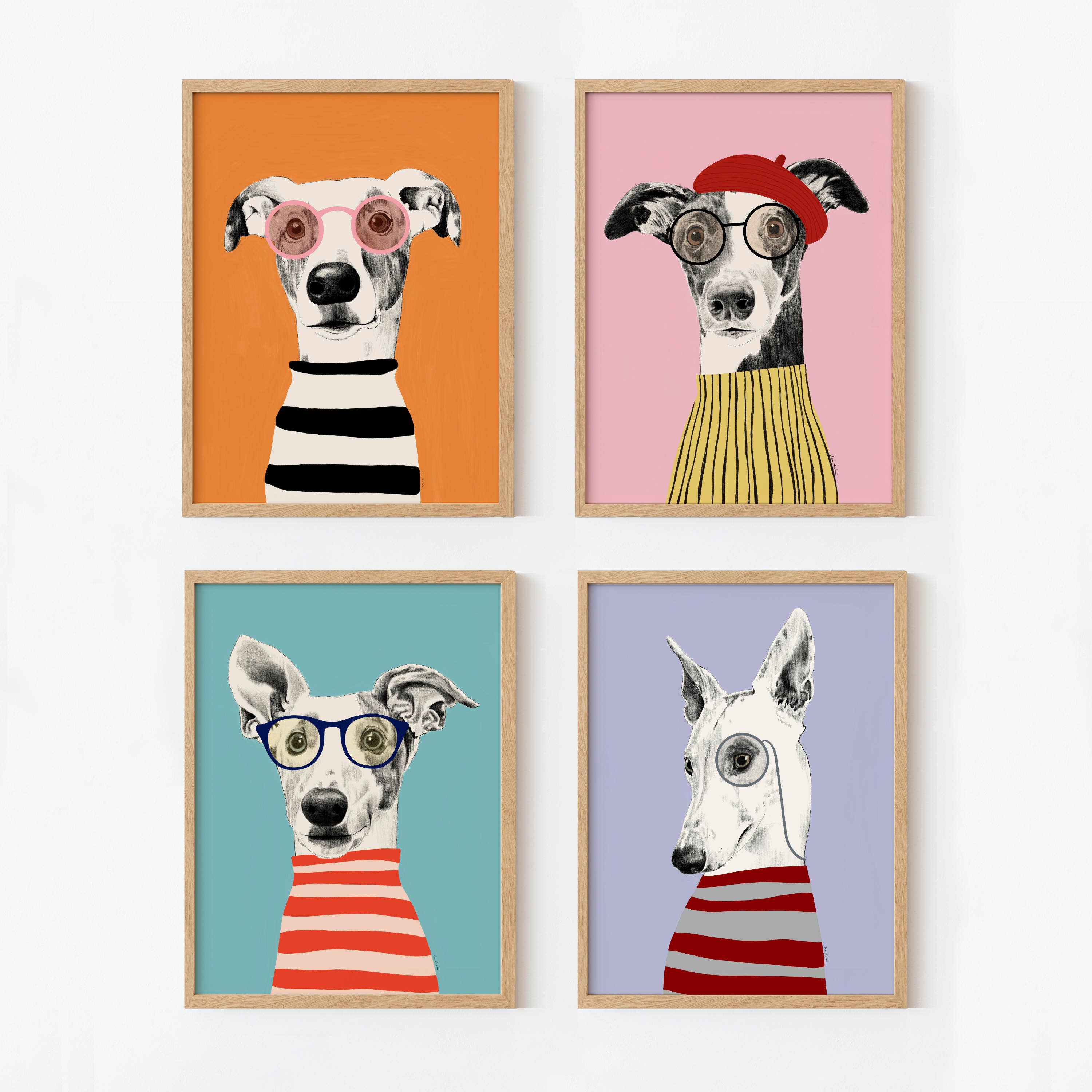 El buen limón - Wholesale Kunstprint - Kunstdruk ‘Dog portrait III’3