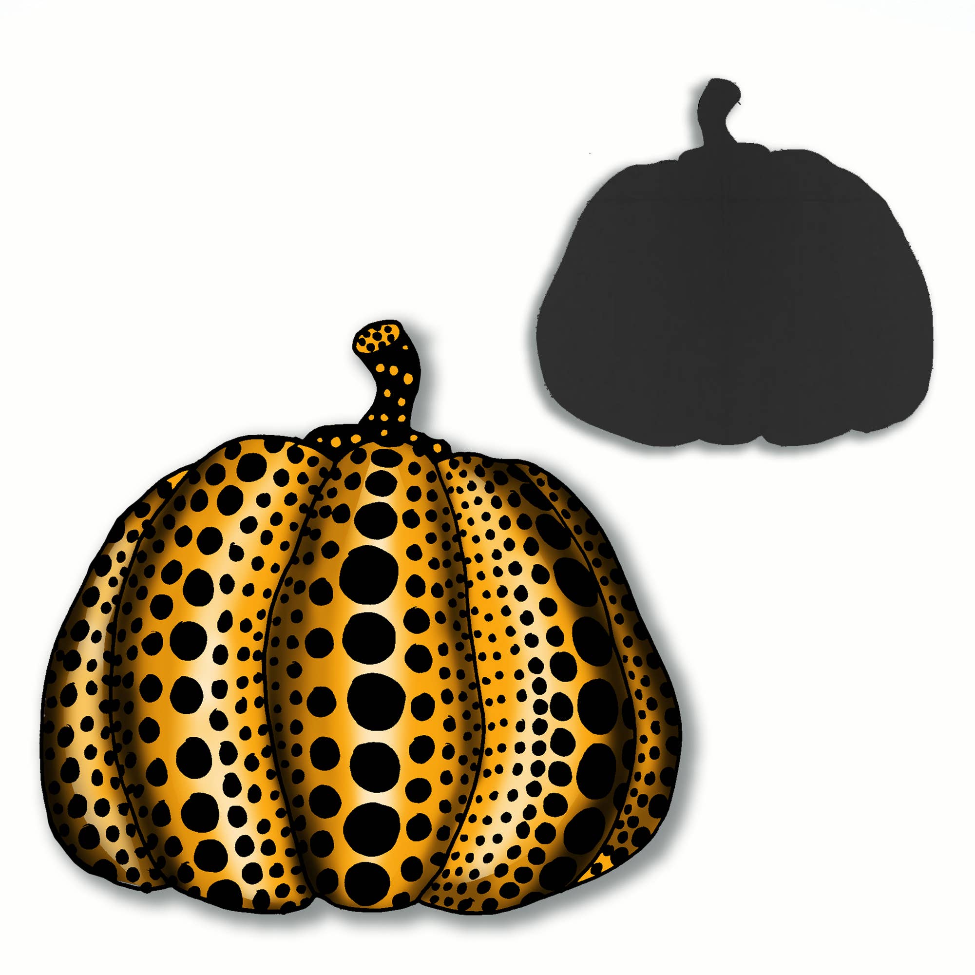 THE PAPER IDOLL - Wholesale Magnet - Pumpkin Magnet, Pop Art, Japanese art, Yayoi Kusama Merch1