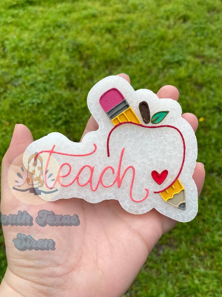 Teach Car Freshie pour la vente par South Texas Siren