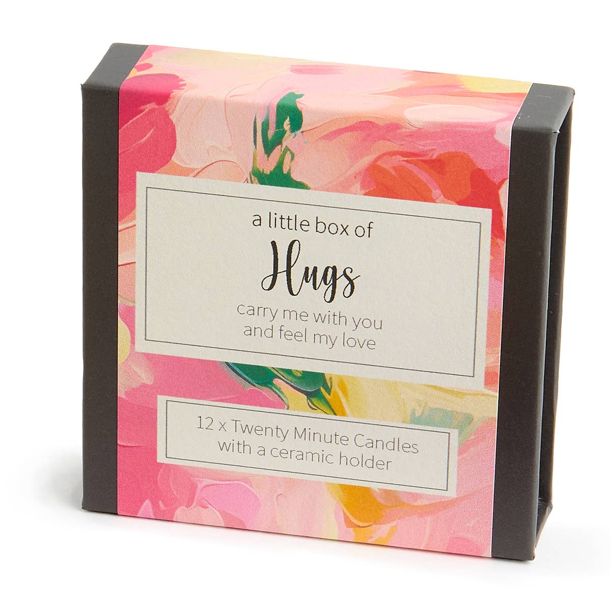 Cotton & Grey – Vela/castiçal cónico por atacado – Uma pequena caixa de Abraços (Abstrato)0