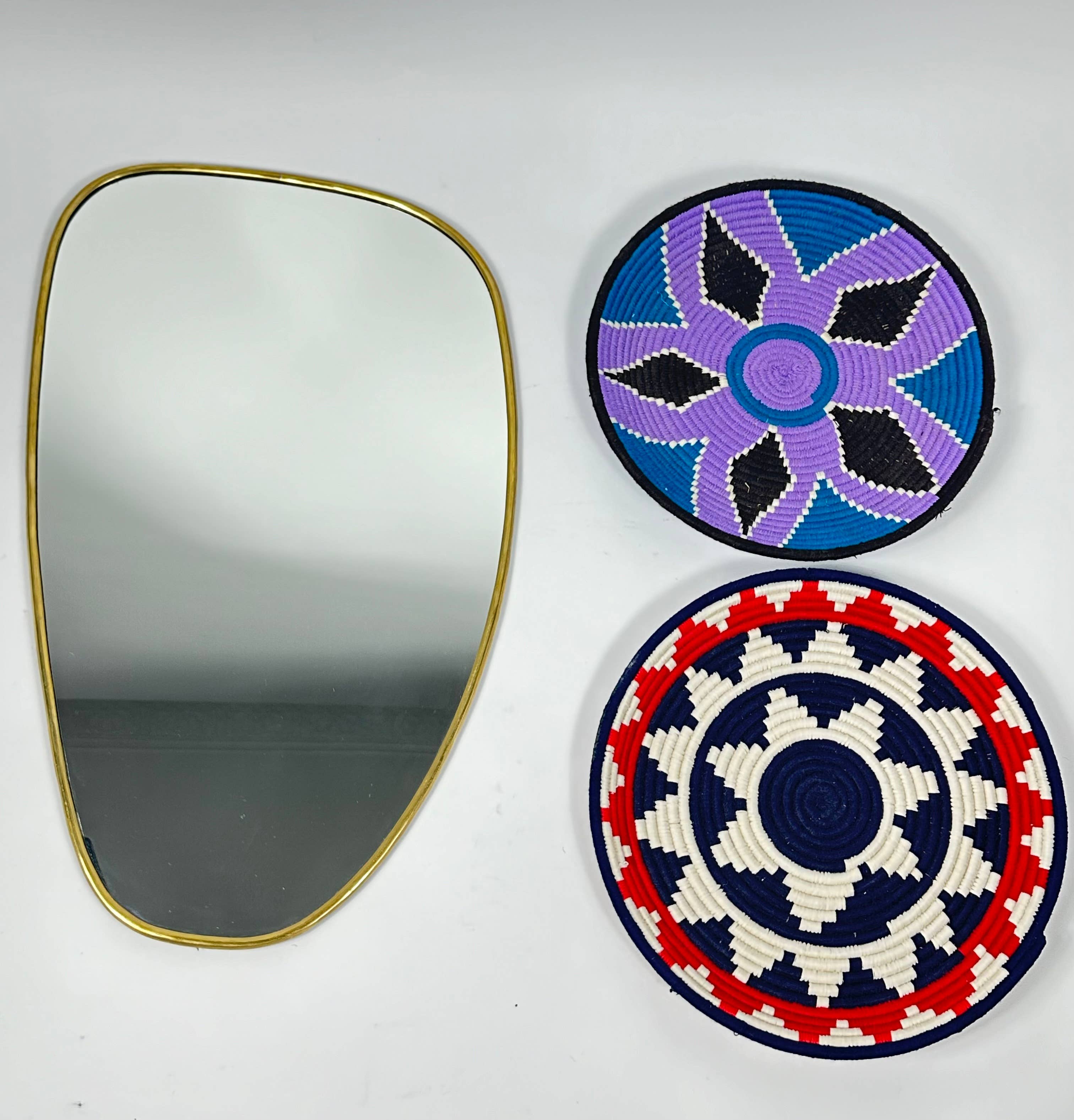 Mikwi - Wholesale Wall Mirror - Irregular Golden Mirror, Gold Mirror, Brass Mirror, Mirror0