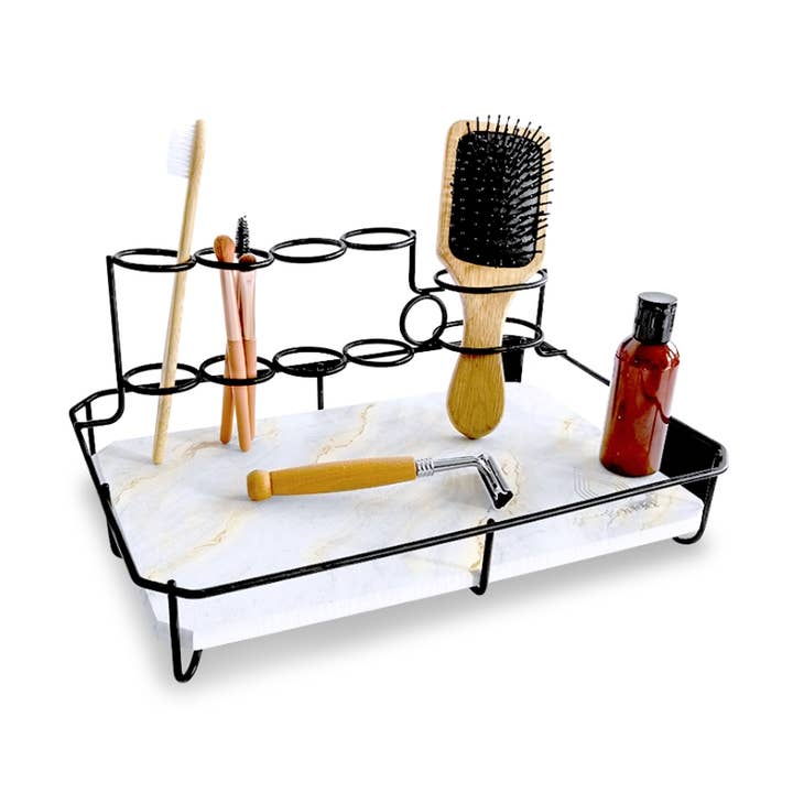 Audia porte brosse à dents noir diatomite topaz pour la vente par moonstone