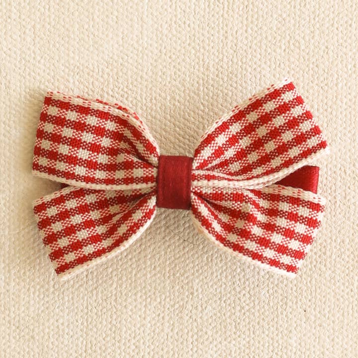 Gingham Strik Clip // Libby voor wholesale door Acre