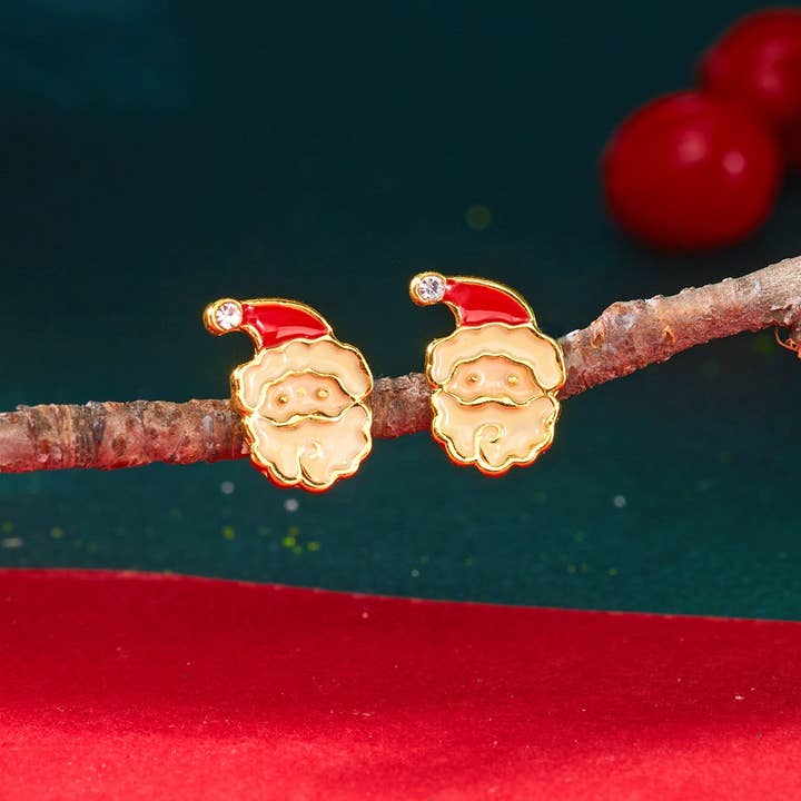 DOUBLJU - Wholesale Dangle Earrings - VERSATILE CHRISTMAS-THEMED EARRINGS_CWAJE057535