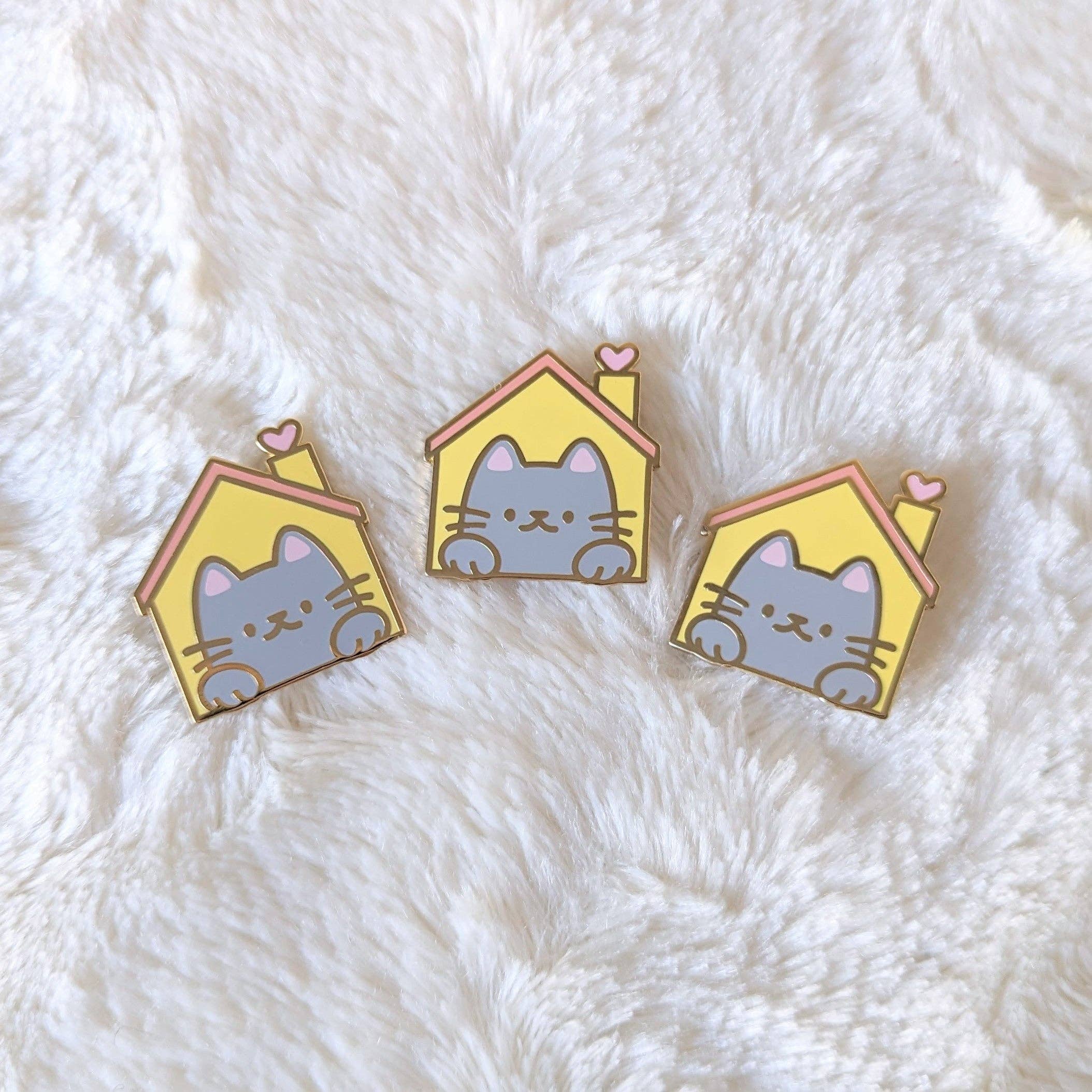 Arcasian - Wholesale Lapel Pin/Button - Fur-ever Home Charity Enamel Pin1