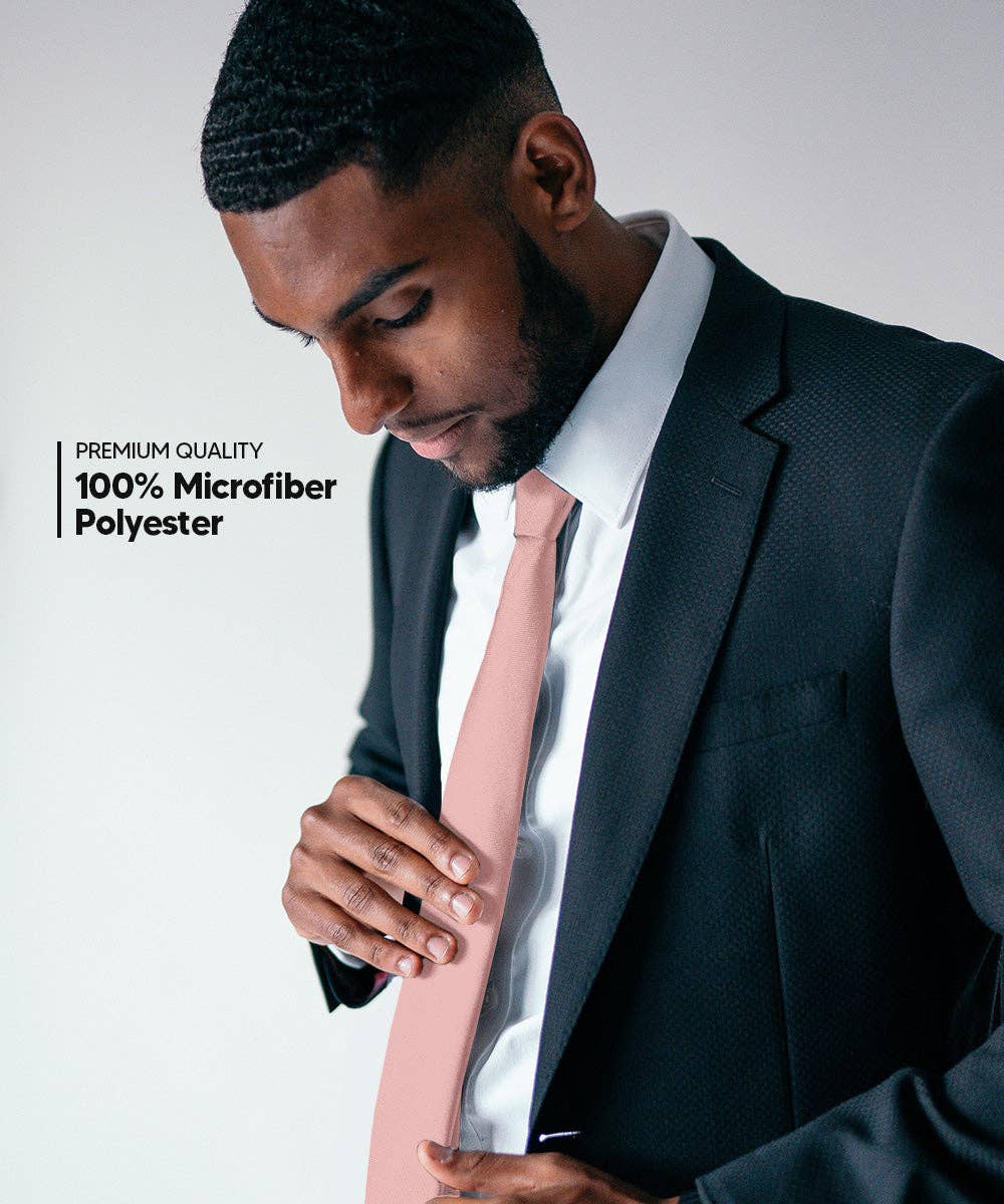 Dubal Brothers - Vente Cravate – homme - Cravate fine unie (4 paquets) par Vittorio Farina97