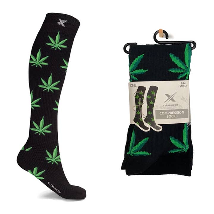 MARIJUANA SOCKS for wholesale by The American Gift Company (TAGCO)