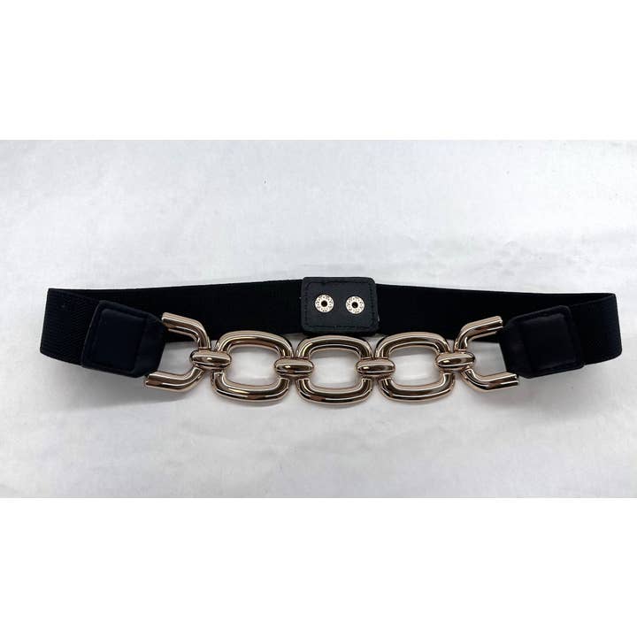 Kis 2 - Wholesale Belt - Women's - ELASTIC BELT WITH STUDS1
