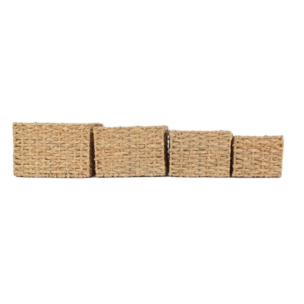 Red Hamper – wholesale Basket – Thatch Grass Woven Storage Basket5