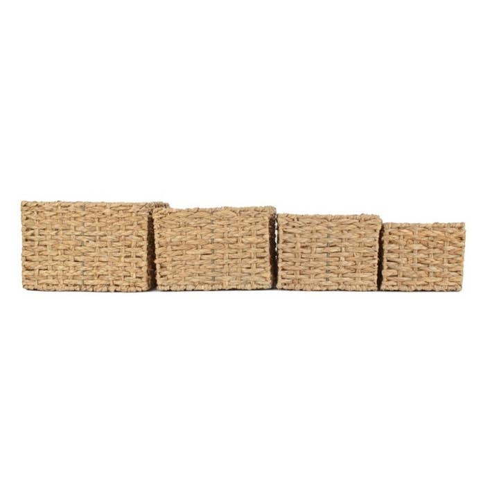 Red Hamper – wholesale Basket – Thatch Grass Woven Storage Basket5