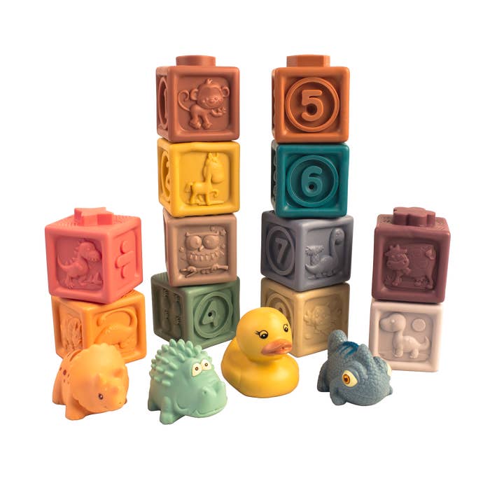 Building blocks 16 pcs for wholesale by Magni ApS