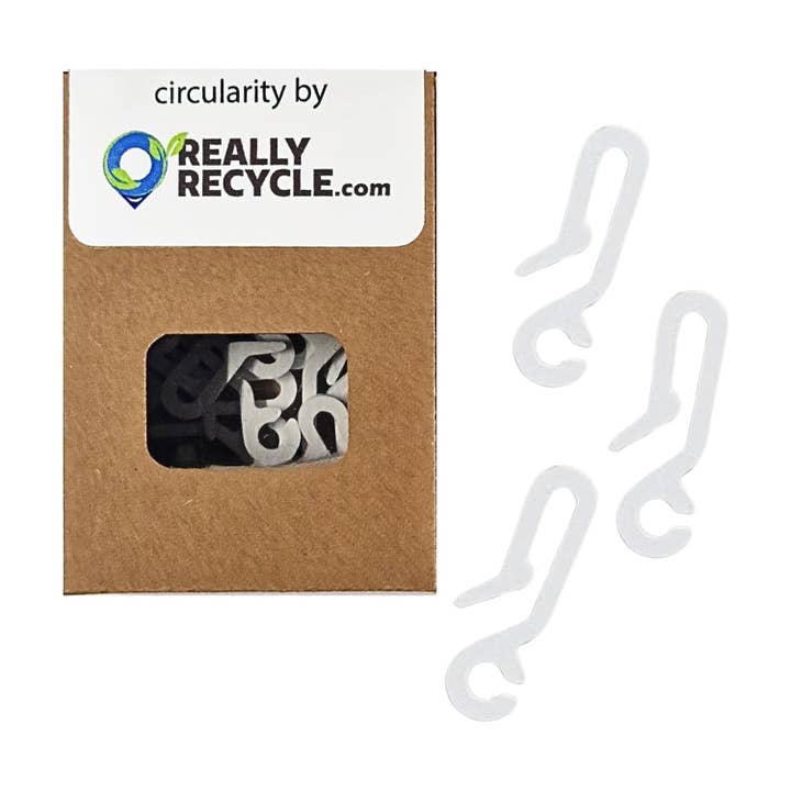 Bruseforhængskroge (pakke med 10) for engroshandel hos ReallyRecycle