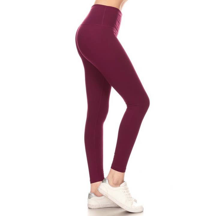 Leggings Depot – wholesale Sport-/loungeleggings – Dam – Activewear Leggings med hög midja - Dold innerficka4