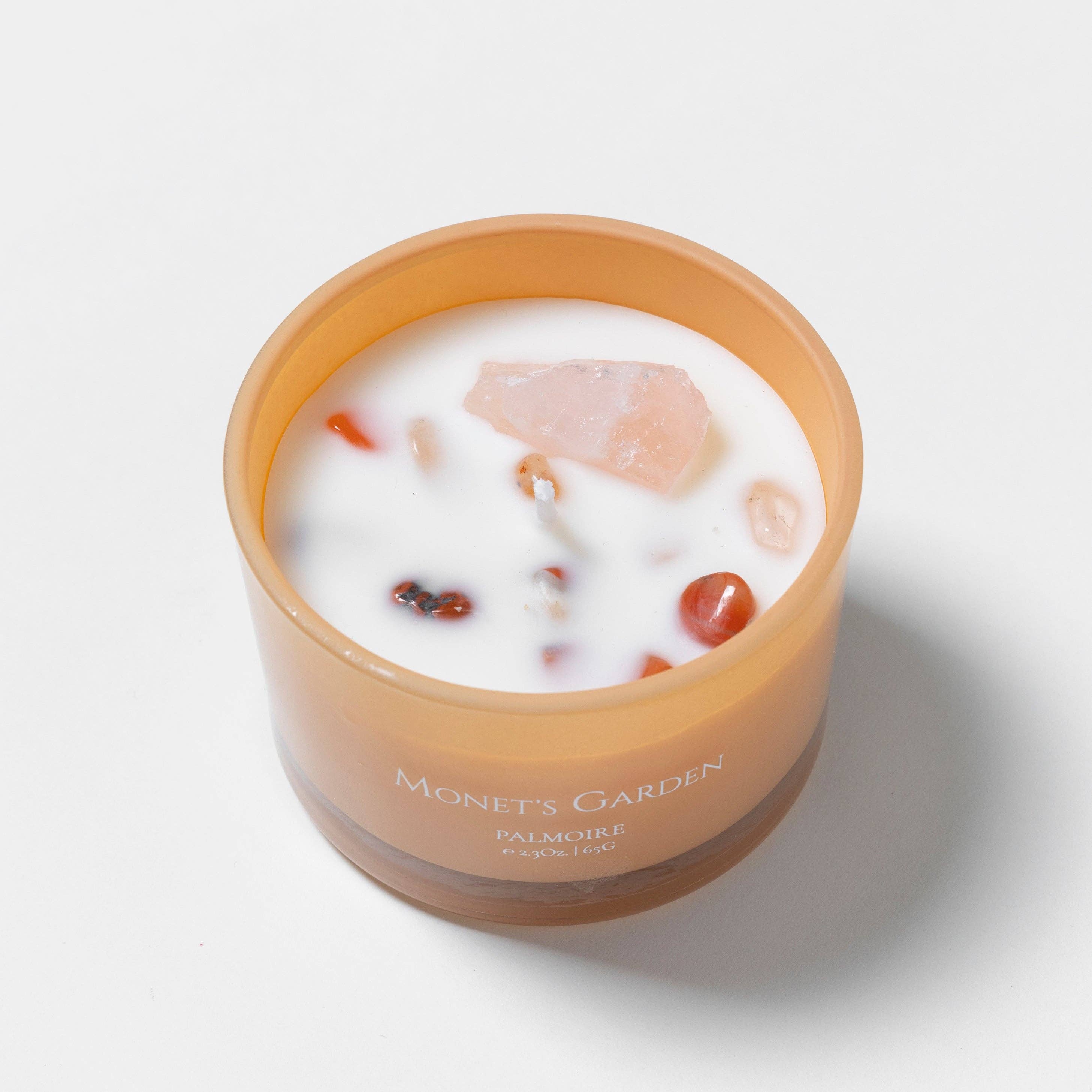 Palmoire Home Fragrance - Wholesale Jar/Filled Candle - Monet's Garden Soy Wax Candle [rose/lily/almond]3