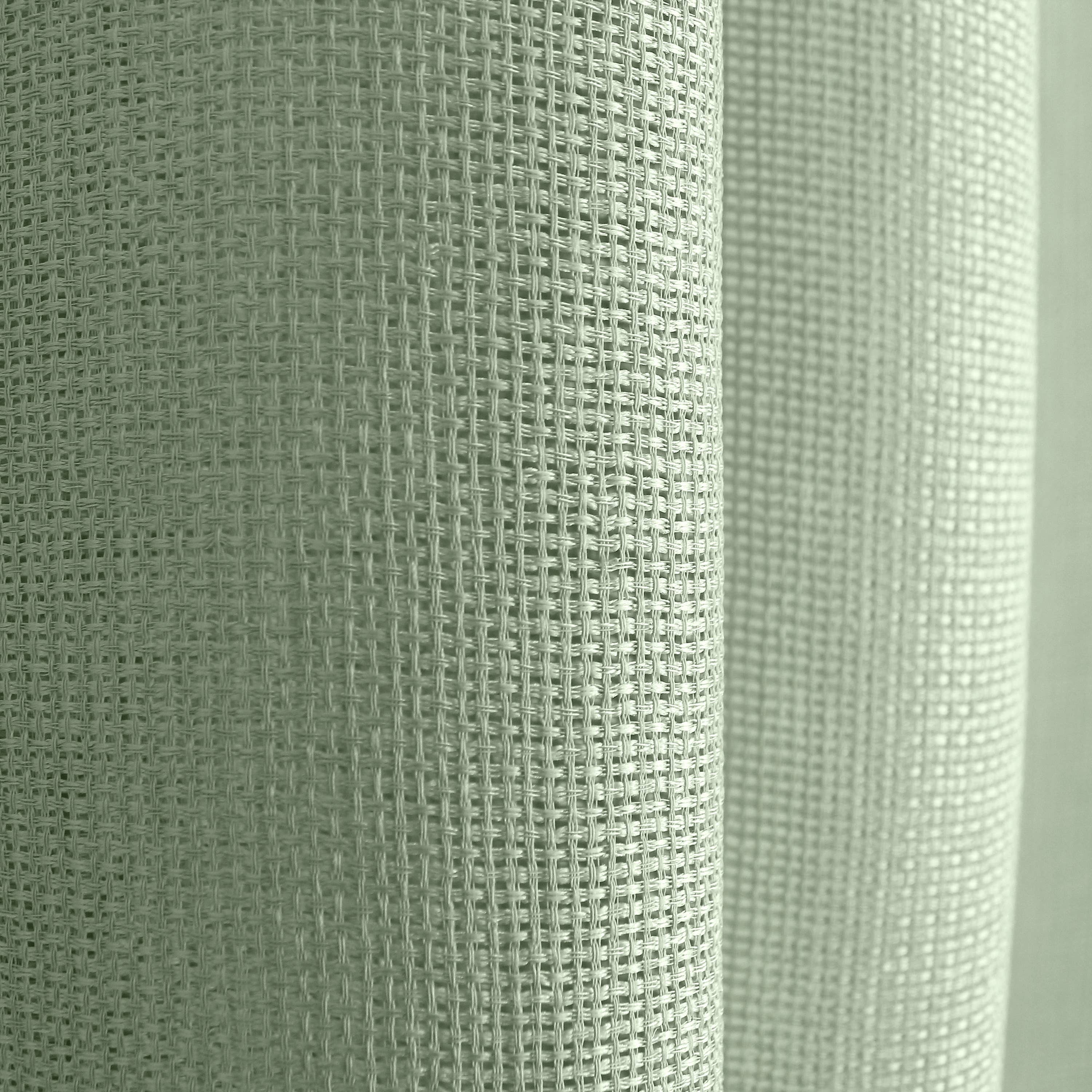 DECOSTARS - CmaDECO - Vente Rideaux - Voilage ajouré avec Œillets, 140x240cm, Collection JELLY22