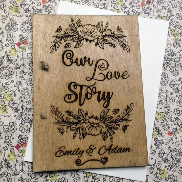 Tarjeta de historia de amor para venta al por mayor de Cornish Whispers