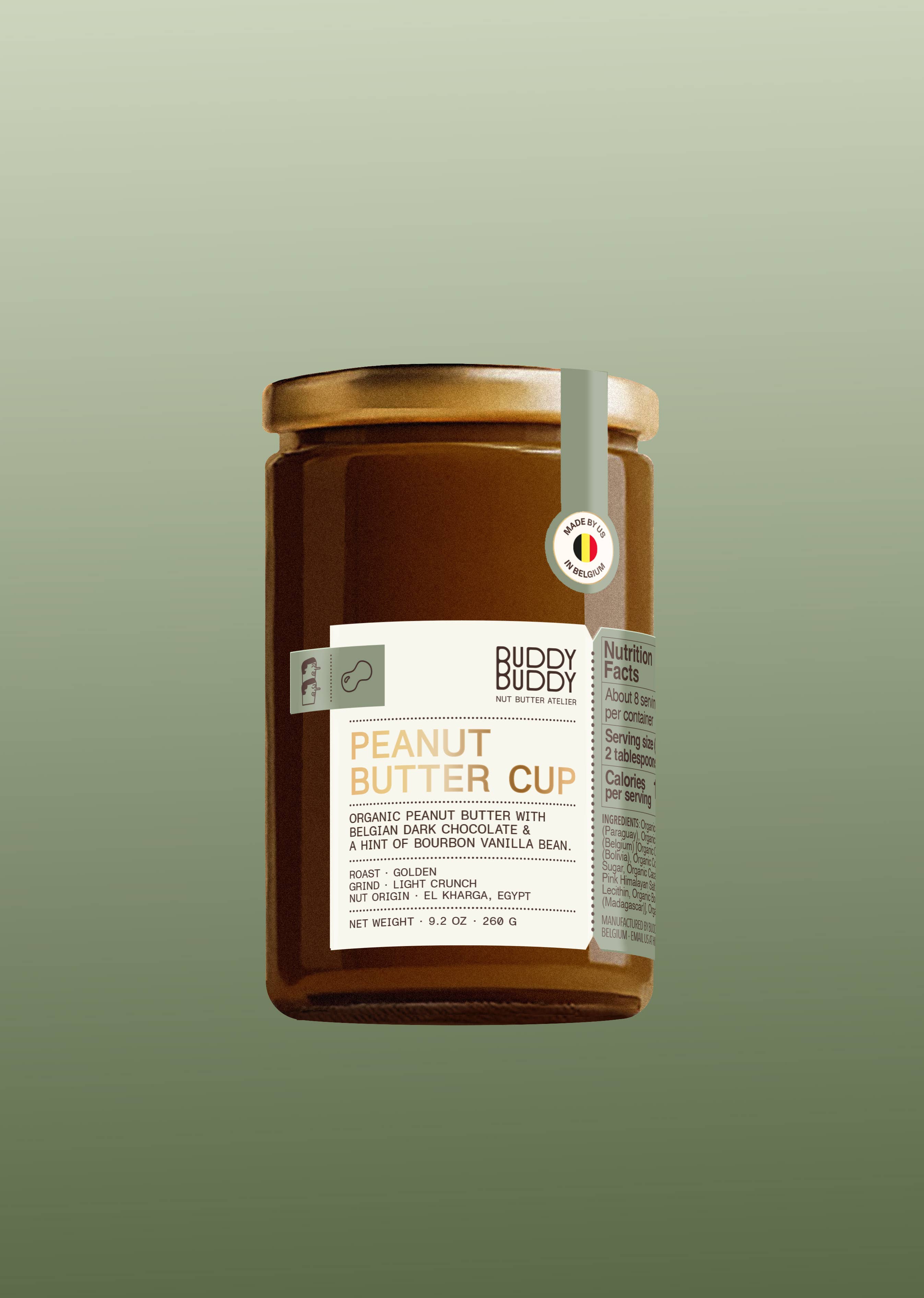 BUDDY BUDDY - Wholesale Nut Butter - Organic Peanut Cacao Nut Butter – Peanuts & Chocolate