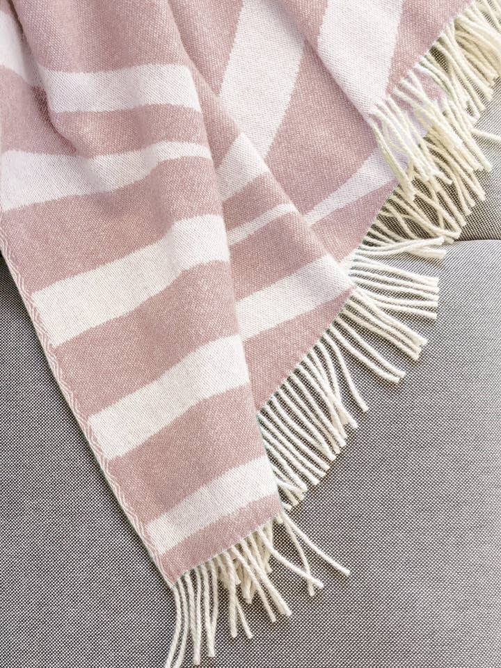 Manta de lã de Pedra Rosestone Bold /manta fofinha por atacado de Coudre Berlin