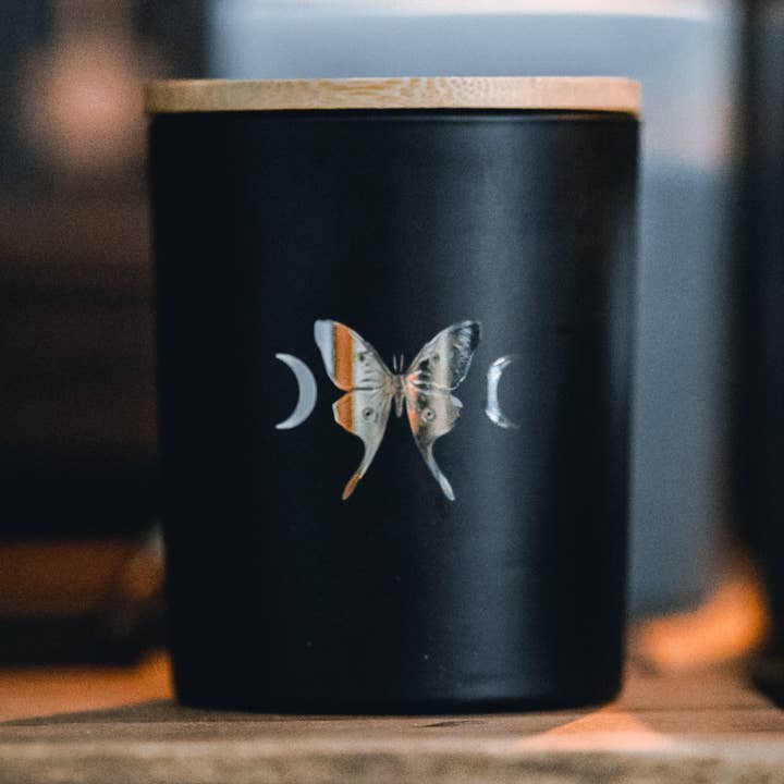 13th Press - Wholesale Jar/Filled Candle - Soy-Wax Candle - "La Lune"0