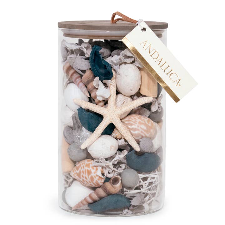 Pacific Isles Potpourri Jar for wholesale by Andaluca