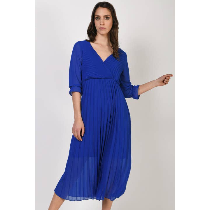 Robe longue plissée pour la vente par Nuna Lie