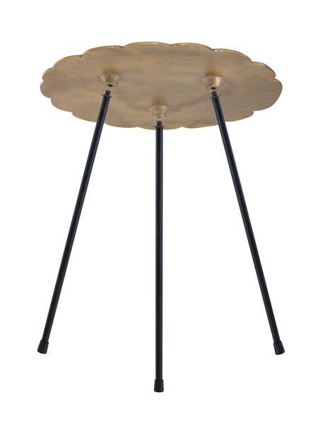 Voglrieder – Engroshandel Tebord – Sidebord metal dekorativt bord Hilton ø 35 x H 46 cm rund A31