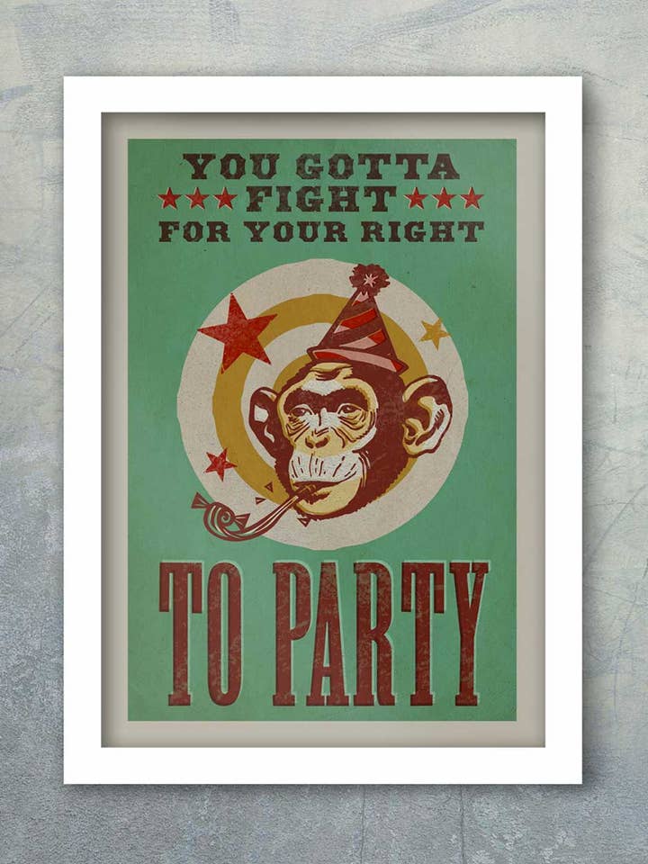 Beastie Boys Fight For Your Right - Music Poster for wholesale by The Northern Line