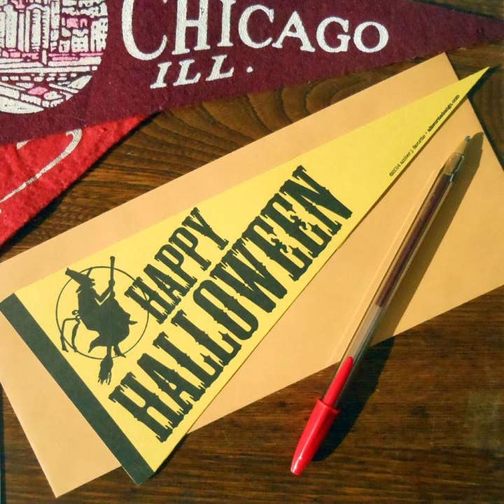 Vintage Halloween-Wimpel für den Großhandel von a. favorite design