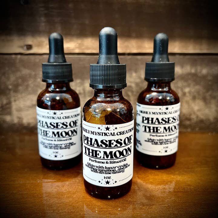 Phases Of The Moon Anointing & Perfume Oil for wholesale by Highly Mystical Creations