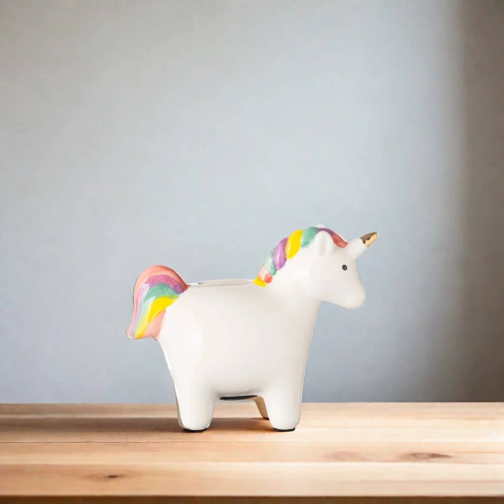 Creative Gifts International Inc. - Wholesale Money/Piggy Bank - Kids & Baby - Rainbow Unicorn Piggy Bank5