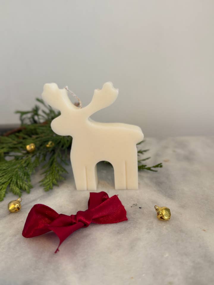 Reindeer Candle for wholesale by Lulu Harris Candles
