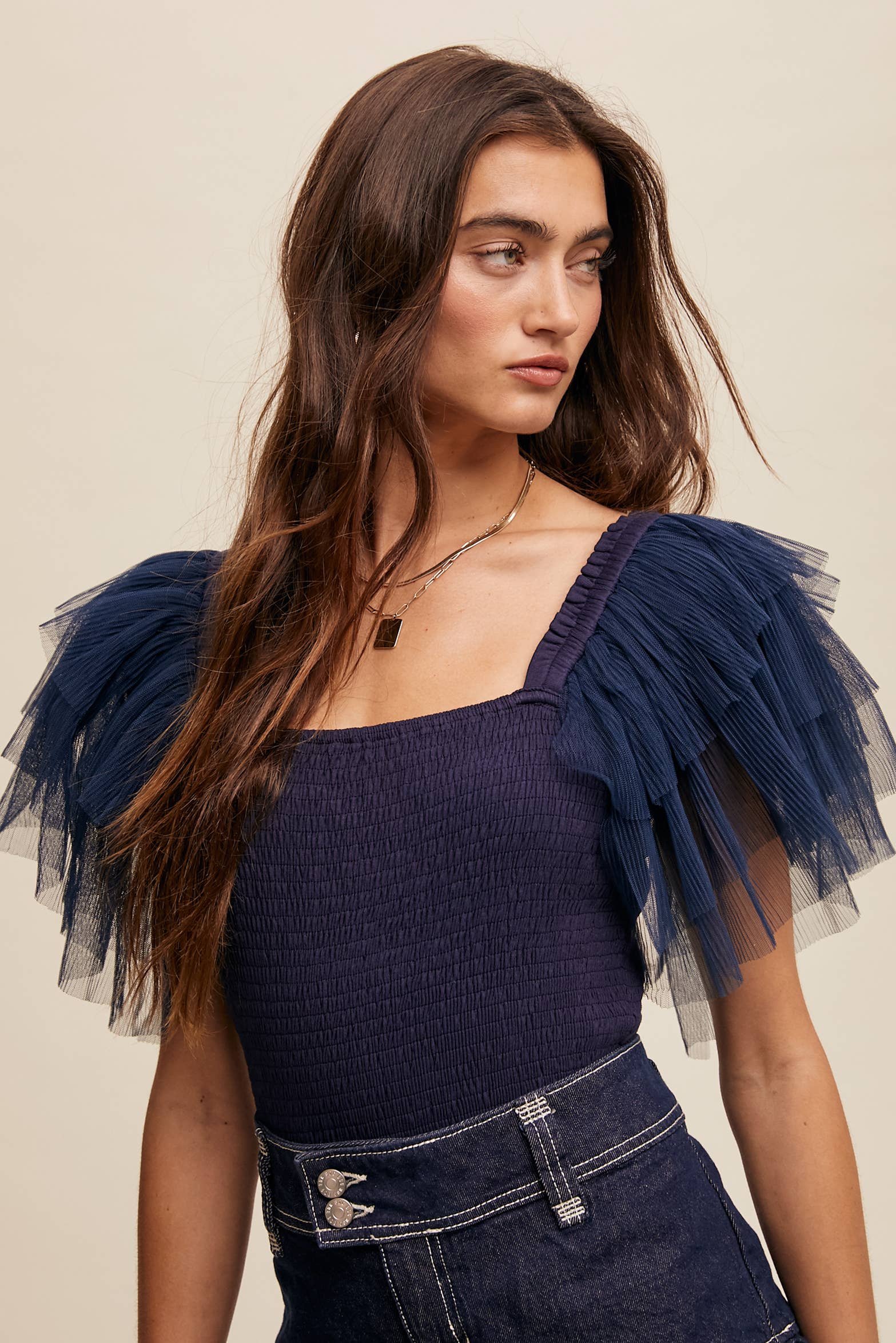 Listicle – Bodysuit - Mulher por atacado – Body Elegância Plissada26