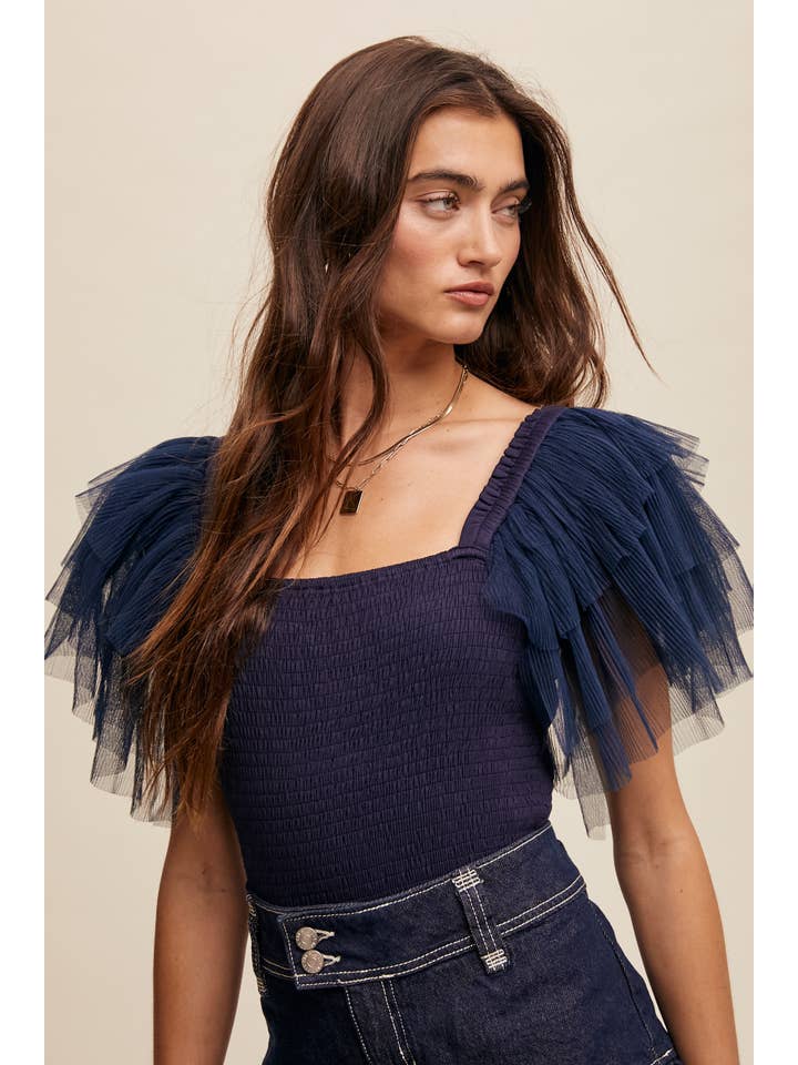 Listicle – Bodysuit - Mulher por atacado – Body Elegância Plissada26