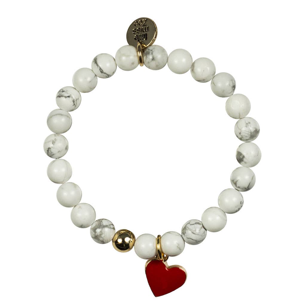 Little Miss Zoe - Vente Bracelet de perles – enfant - Bracelet Saint-Valentin pour enfants2